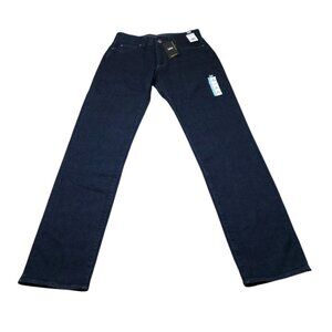 Lee Dark Blue Extreme Motion Athletic Tapered Leg Jeans Strike Men's Size 32x36